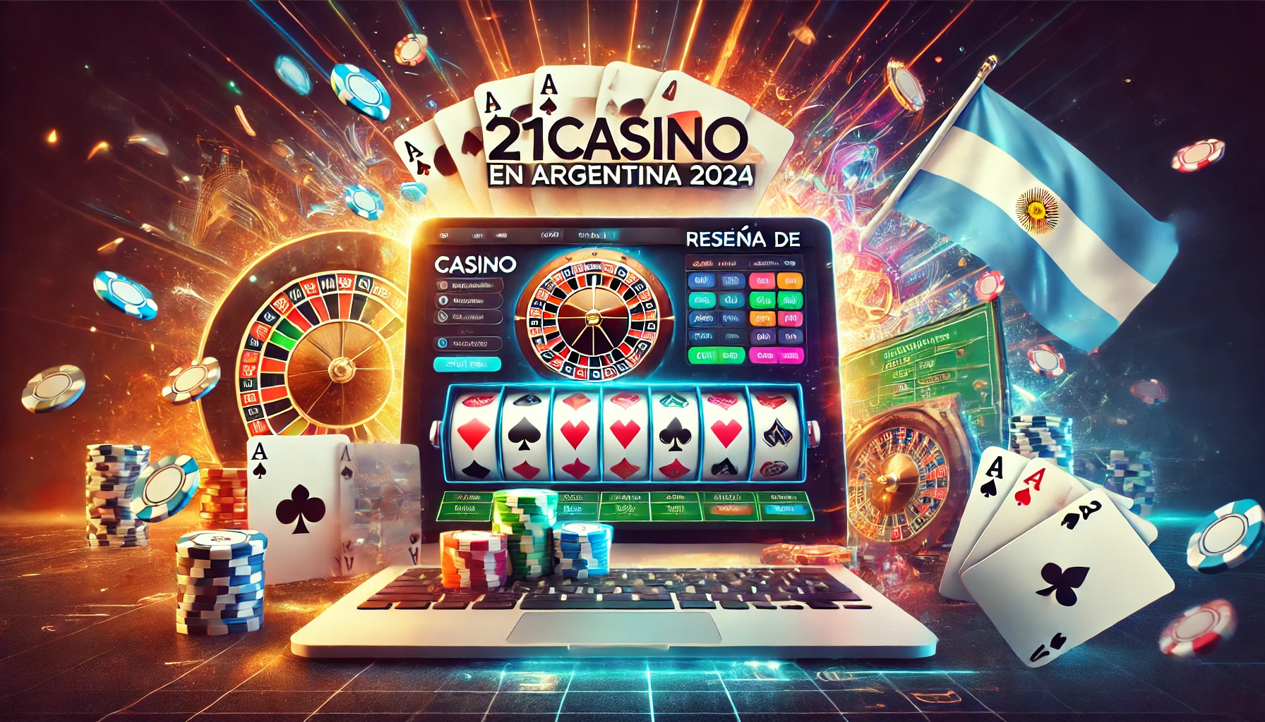 Reseña del casino en línea 21casino en Argentina 2024